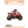 Flexmetal Folienballon Motorrad Rot 84cm-1St