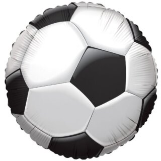 Flexmetal Folienballon Fußball  ø45cm-1St