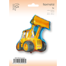 Flexmetal Folienballon Bagger 81cm-1St
