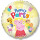 Flexmetal Folienballon Peppas Party  ø45cm-1St