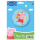 Flexmetal Folienballon Peppa Pig Hellblau  ø45cm-1St