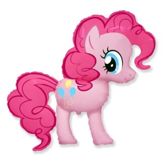 Flexmetal Folienballon Pony pink 104cm-1St