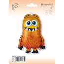 Flexmetal Folienballon Monster Orange 76cm-1St