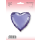 Flexmetal Folienballon Herz Violett  ø45cm-1St