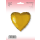 Flexmetal Folienballon Herz Gold  ø45cm-1St