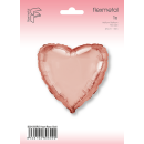 Flexmetal Folienballon Herz Rosegold  ø45cm-1St