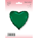 Flexmetal Folienballon Herz Grün  ø45cm-1St