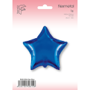 Flexmetal Folienballon Stern Blau ø45cm-1St