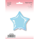 Flexmetal Folienballon Stern Blau-Hellblau ø45cm-1St