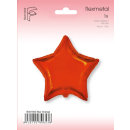 Flexmetal Folienballon Stern Orange ø45cm-1St