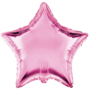 Flexmetal Folienballon Stern Rosa ø45cm-1St