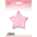 Flexmetal Folienballon Stern Rosa Satin ø45cm-1St
