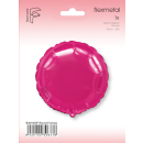 Flexmetal Folienballon Fuchsia-Pink ø45cm-1St