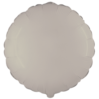 Flexmetal Folienballon Elfenbein-Vanille ø45cm-1St