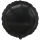 Flexmetal Folienballon Schwarz ø45cm-1St