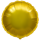 Flexmetal Folienballon Gold ø45cm-1St