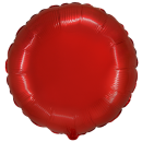 Flexmetal Folienballon Rot ø45cm-1St