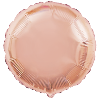 Flexmetal Folienballon Rosegold ø45cm-1St