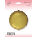 Flexmetal Folienballon Gold-Zitronengold ø45cm-1St