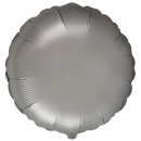 Flexmetal Folienballon Silber Satin ø45cm-1St