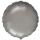 Flexmetal Folienballon Silber Satin ø45cm-1St