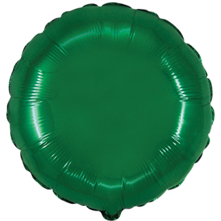 Flexmetal Folienballon Grün ø45cm-1St