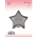 Flexmetal Folienballon Stern Silber Satin ø45cm-1St
