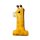 Godan Folienballon -Zahl 1- Giraffe 80cm-1St