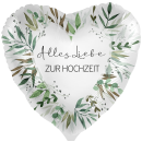 Premioloon Folienballon Alles Liebe zur Hochzeit...