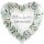 Premioloon Folienballon Alles Liebe zur Hochzeit Grün ø43cm-1St