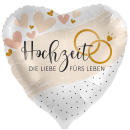 Premioloon Folienballon die Liebe fürs Leben...