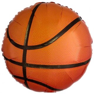 Anagram Folienballon Basketball  ø43cm-1St