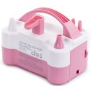 Partydeco Luftballonpumpe elektrisch 600 W Rosa...