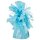 Partydeco Ballongewicht Puschel Blau-Hellblau 130g-1St