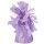 Partydeco Ballongewicht Puschel Violett-Hellviolett 130g-1St