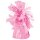 Partydeco Ballongewicht Puschel Rosa 130g-1St