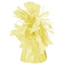 Partydeco Ballongewicht Puschel Gelb 130g-1St