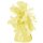 Partydeco Ballongewicht Puschel Gelb 130g-1St