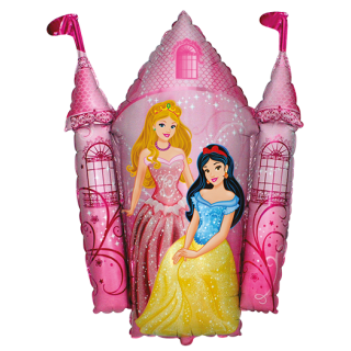 Flexmetal Folienballon Prinzessinnenschloss 87cm-1St