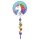 Anagram Folienballon Einhornkopf Air-Walker 170cm ø67cm-1St