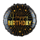 Globos Folienballon Happy Birthday Sterne...