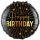 Globos Folienballon Happy Birthday Sterne  ø91cm-1St