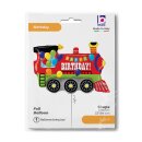 Betallic Folienballon Lokomotive Happy Birthday 84cm-1St