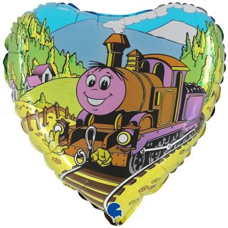 Grabo Folienballon Lokomotive  ø46cm unverpackt-1St