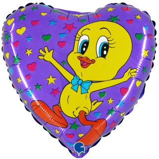 Grabo Folienballon Ente  ø46cm unverpackt-1St