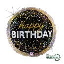 Betallic Folienballon Happy Birthday Metallic...