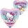 Grabo Folienballon Hello Kitty Regenbogen  ø46cm-1St