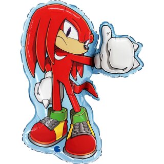 Grabo Folienballon Sonic - Knuckles 66cm-1St