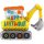 Betallic Folienballon Bagger Happy Birthday 79cm-1St