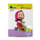 Grabo Folienballon Mascha auf dem Fahrrad 99cm-1St
